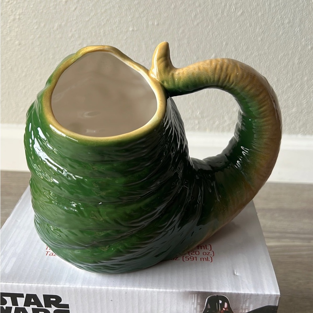 Star Wars Jabba The Hutt Shaped Ceramic Soup Coffee Mug Cup, 20 Ounce - Picture 8 of 9